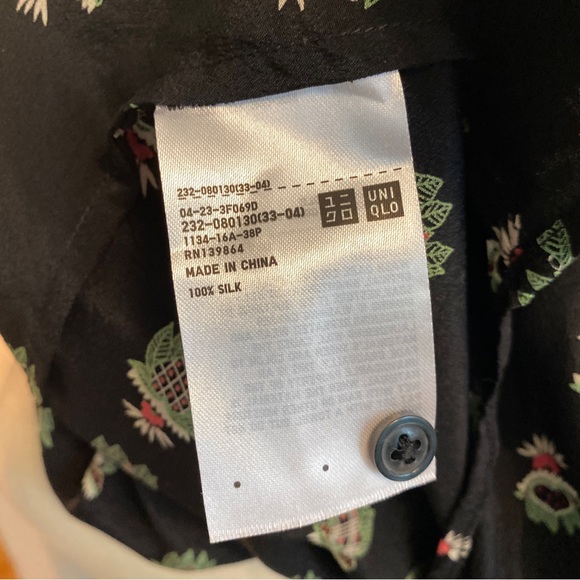 Sz. S Celia Birtwell X Uniqlo Blouse - Picture 6 of 9
